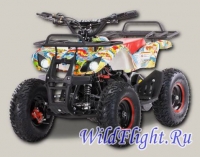 Квадроцикл детский бензиновый MOTAX ATV X-16E BIG WHEEL (электростартер и родительский контроль)