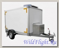 Прицеп-фургон легковой для бизнеса, изотермический «Рефрижератор» (без ХОУ) модель 3791Т2