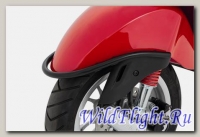 Черная защита переднего крыла Vespa Primavera/Sprint/Elettrica