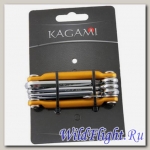 Ключи велосипедные складные KAGAMI 3/4/5/6MM - 138 MID