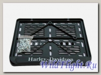 Рамка для номера Harley Davidson рельеф