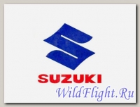Наклейка эмблема Suzuki (12х12)