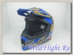 Шлем (кросс) MC 135 Rush Blue