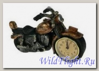 Часы в форме мотоцикла Часы в форме мотоцикла (циферблат в переднем колесе)