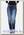 Мотобрюки STARKS LADY SNAKE STRONG stretch COMFORT FIT синие женские