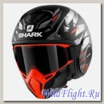 Шлем SHARK Street-Drak grey red