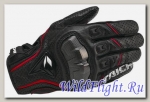 Перчатки кожаные RS Taichi RST390 black/red r