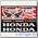Наклейки набор (18х26) Honda CB1000