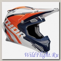 Шлем THOR SECTOR RICOCHET YOUTH NAVY/ORANGE HELMET