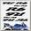 Комплект наклеек Crazy Iron YAMAHA YZF-R6