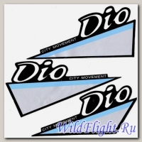 Наклейки (пара) (8х18) Dio city movement
