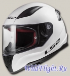 Шлем LS2 FF353 RAPID SINGLE MONO GLOSS WHITE