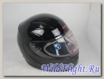 RSV Saturn, шлем модуляр, двойной визор, чёрный металлик (Metal Black)
