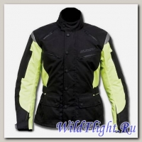 Куртка текстильная SUOMY M-DOUBLE черная/жёлтая