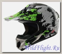Шлем LS2 MX433 BLAST White Black Green