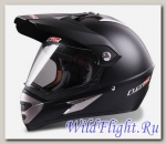 Шлем LS2 MX433 WITH VISOR SINGLE MONO Matt Black