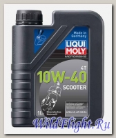 Моторное масло (минеральное) для скутеров Racing Scooter 4T 10W-40 (1л) LIQUI MOLY (LIQUI MOLY)