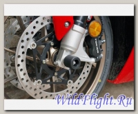 Слайдеры Crazy Iron в ось переднего колеса для Honda VFR800 от 2013 г.