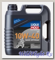 Моторное масло (минеральное) для мотоциклов Motorbike 4T Basic Offroad 10W-40 (4л) LIQUI MOLY (LIQUI MOLY)