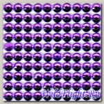 Наклейки набор (10х40) Стразы 4мм purple