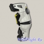 Защита колена Mobius WHITE/ACID YELLOW X8 KNEE BRACE