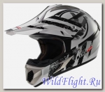 Шлем LS2 MX433 STRIPE White Black