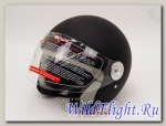 Шлем Vcan 522 открытый flat black