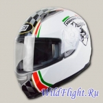 Шлем (интеграл) Origine Tonale Corse белый глянцевый