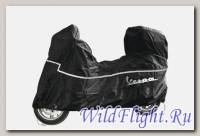 Чехол для скутера Vespa Primavera (с кофром) Black