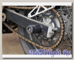 Слайдеры Crazy Iron в ось заднего колеса для Yamaha XT660X/XT660R