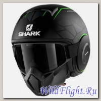 Шлем SHARK Street-Drak matt black green