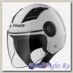 Шлем LS2 OF562 AIRFLOW LONG Gloss White