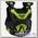 Защита THOR SENTINEL GP BLACK/FLO GREEN