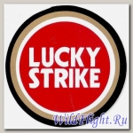 Наклейка эмблема Lucky Strike (9х9)