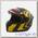 Шлем МТ STINGER WARHEAD Matt Black Yellow