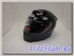 Шлем (интеграл) Ataki FF311 Solid черный глянцевый
