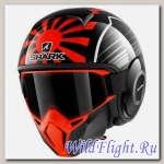 Шлем SHARK Street-Drak red black