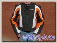 Куртка First Racing MACH II orange/wht/blk