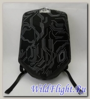 Рюкзак Diamond Backpack-Black Nylon with white lines