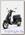 Наклейки VESPA SPRINT - SPORT (Серо-желтые)