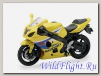 Модель мотоцикла GSX R600 1:18 Suzuki