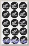 Наклейки набор (10х17) эмблемы Honda