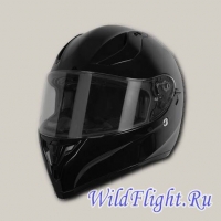 Шлем (интеграл) Origine STRADA Solid черный глянцевый