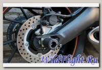 Слайдеры Crazy Iron в ось заднего колеса для Yamaha MT-09