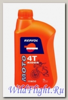 REPSOL RP Moto RIDER 4T SAE 15W-50 (1л) (REPSOL)