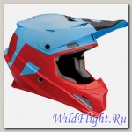 Шлем Thor SECTOR LEVEL S8 OFFROAD BLUE/RED MATTE