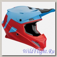 Шлем Thor SECTOR LEVEL S8 OFFROAD BLUE/RED MATTE