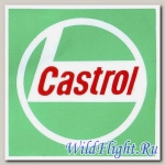 Наклейка эмблема Castrol (6х6)