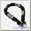 Замок мото ABUS Chain 10KS 170 Black Тип: цепь