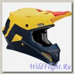 Шлем THOR SECTOR LEVEL S8 OFFROAD MATTE NAVY/YELLOW